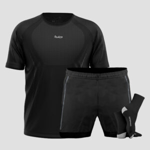Kit Camiseta Apex + Bermuda Aerofit + Meia Performance 2