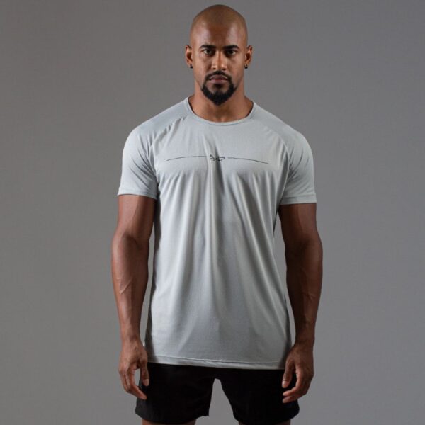 Camiseta Poliamida Line Tenacity Cinza