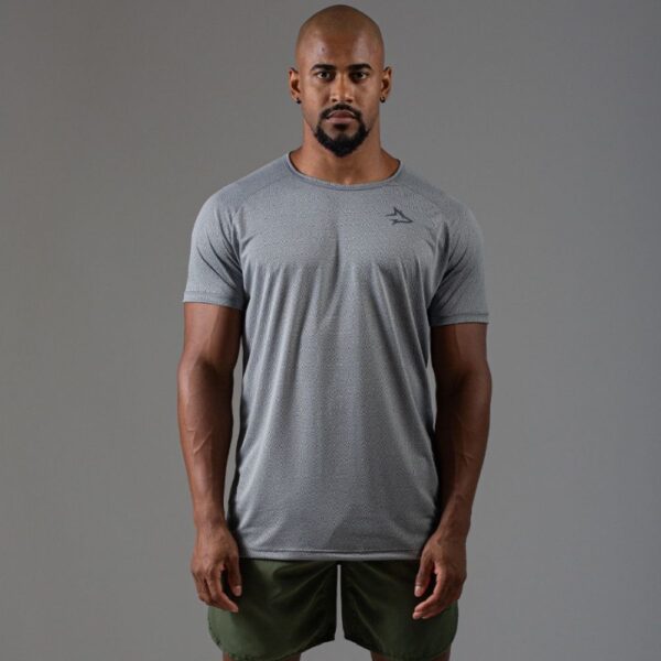 Camiseta Poliamida Lupus Back Chumbo