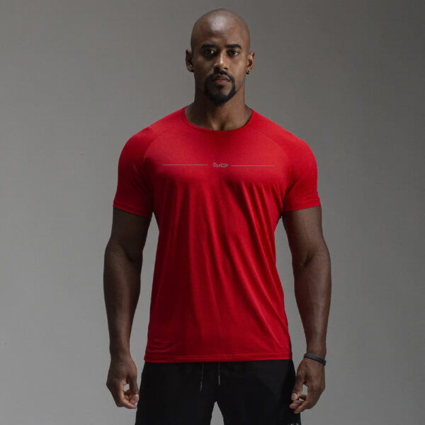 Camiseta Poliamida Line Tenacity Vermelho Acerola
