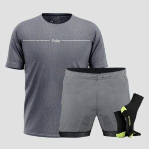 Kit Camiseta Poliamida + Bermuda Aerofit + Meia Performance 3