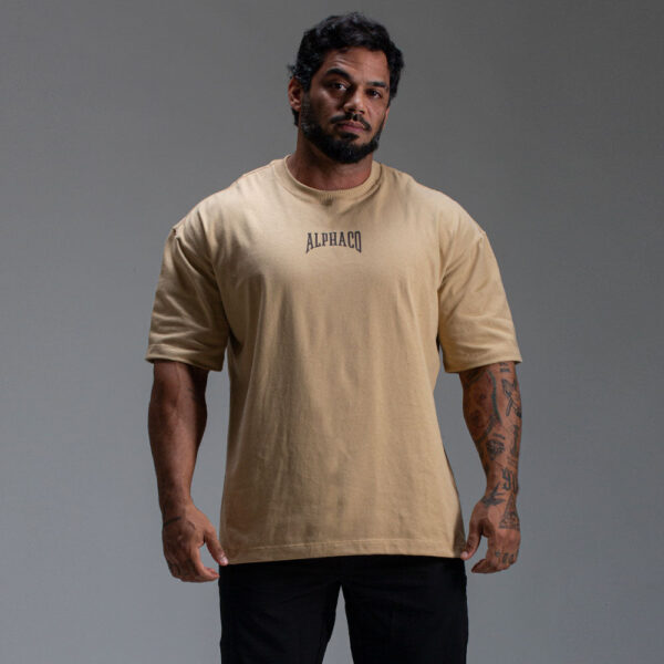 Camiseta Oversized Legacy Caqui