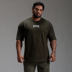 Camiseta Oversized Legacy Verde Militar