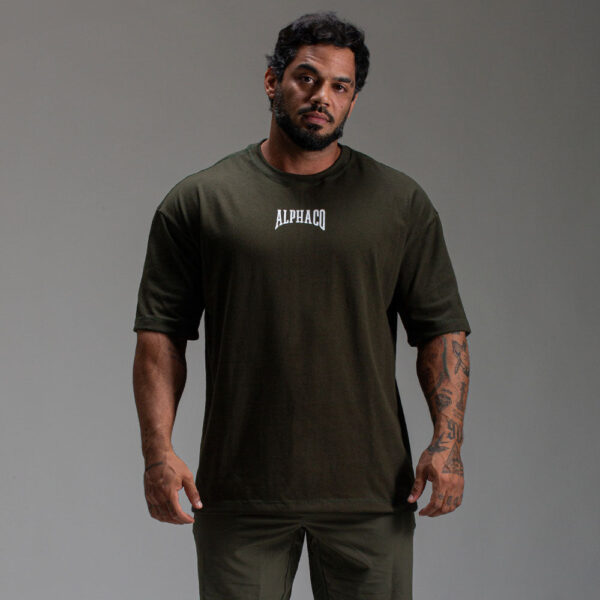 Camiseta Oversized Legacy Verde Militar