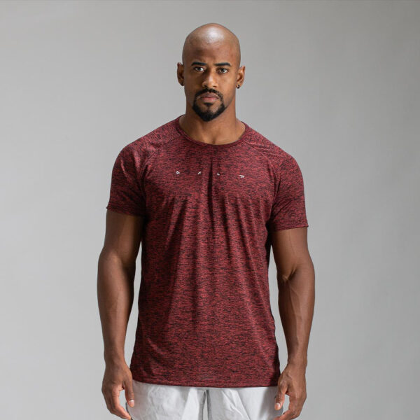 Camiseta Dry Fit Light Lupus Mescla Vermelho