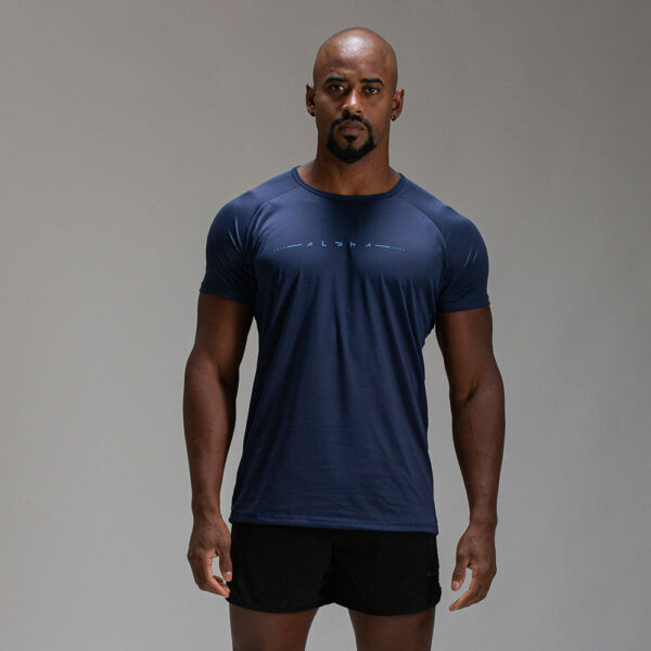 Camiseta Dry Fit Max Core Marinho Ashir