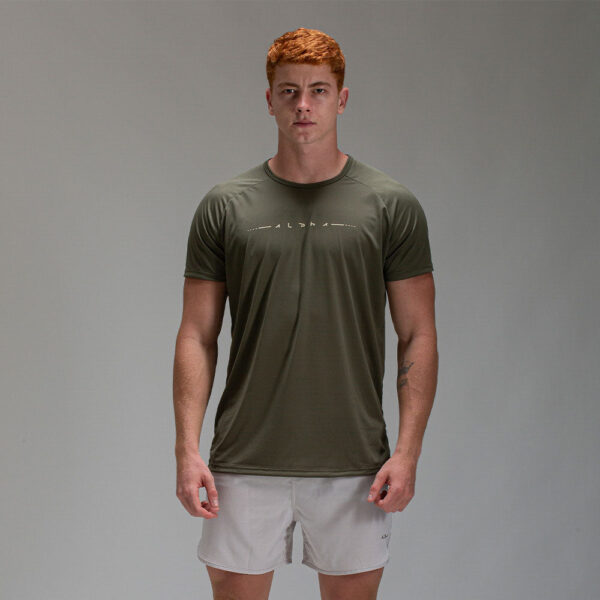 Camiseta Dry Fit Max Core Verde Bélico