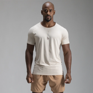 Camiseta Poliamida Line Lupus Bege Monk