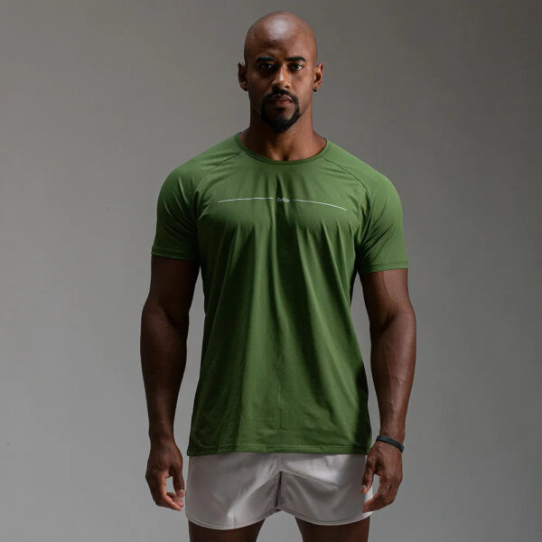 Camiseta Poliamida Line Tenacity Verde Oliva