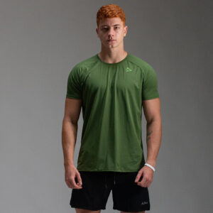 Camiseta Poliamida Lupus Back Verde Oliva