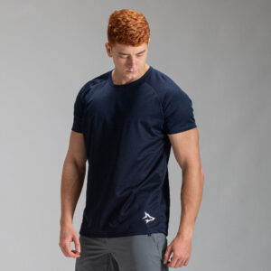 Camiseta Dry Fit Side Lupus Azul Noturno